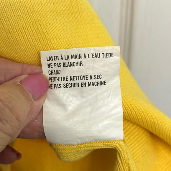 Funsport Women’s ‘Shades of Yellow’ 100% Cotton Short Sleeved Cardigan Size L - Picture 7 of 7